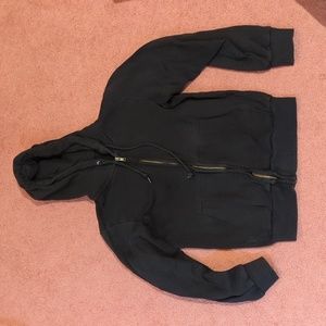 Black hoodie